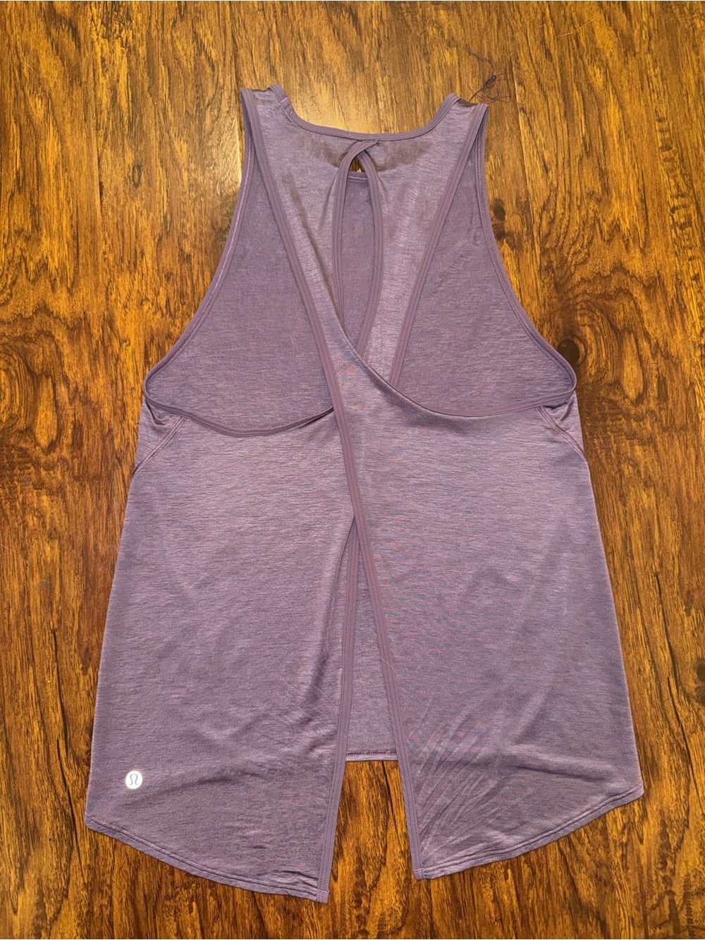 lululemon athletica Purple Open-Back Tank Top